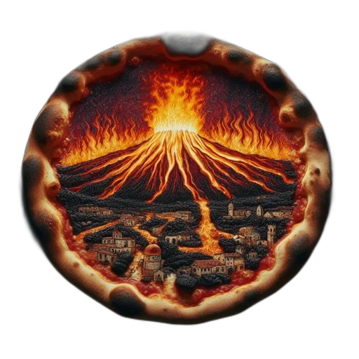 fantasy art, concept art, fire, artistic transparent PNG cut-out