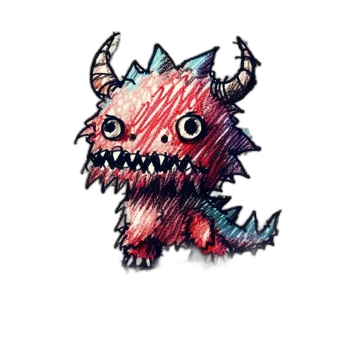 creature, dragon, animal, staff transparent PNG cut-out