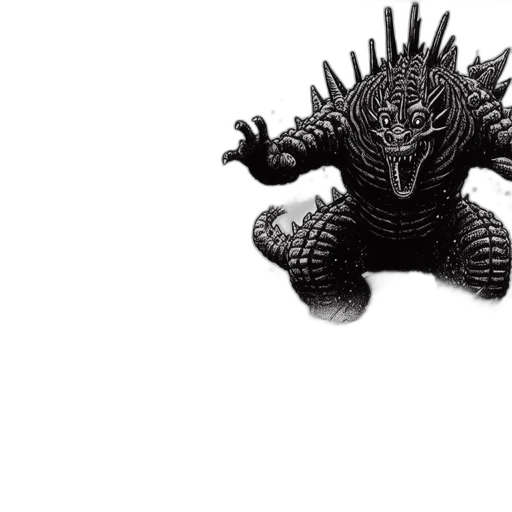 creature, dragon, animal, mask transparent PNG cut-out