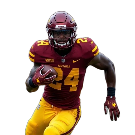 arizona, state, university, football transparent PNG cut-out