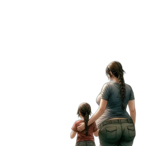 concept art, photorealistic, 3d render, pixel art transparent PNG cut-out