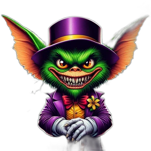 mask, staff, face, creature transparent PNG cut-out