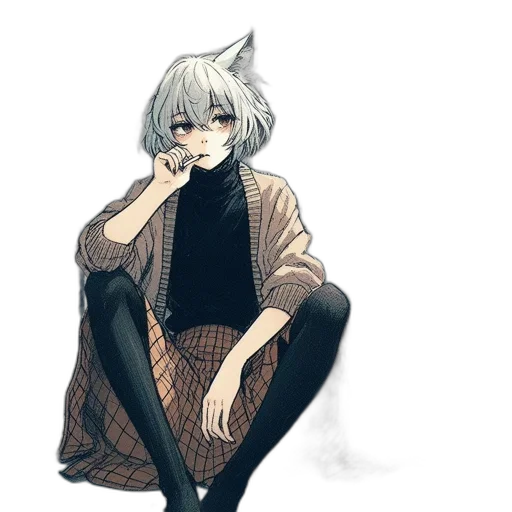 dress, jacket, creature, animal transparent PNG cut-out