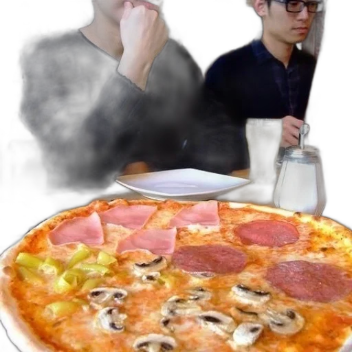 food, umbrella, jacket, face transparent PNG cut-out