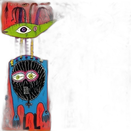 mask, bottle, robot, concept art transparent PNG cut-out