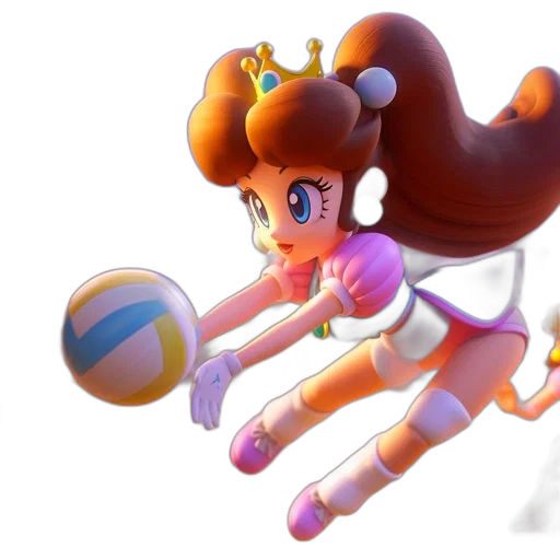 crown, staff, dress, 3d render transparent PNG cut-out