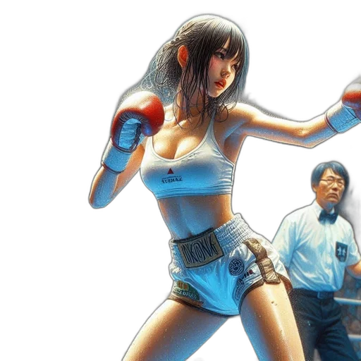 concept art, comic book art, photorealistic, pixel art transparent PNG cut-out