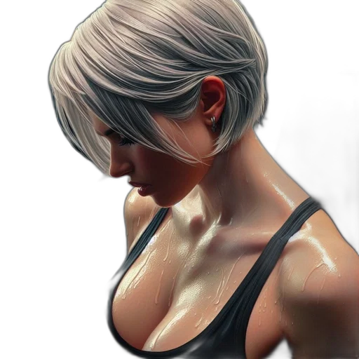 face, jacket, mask, weapon transparent PNG cut-out