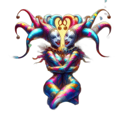mask, crown, creature, dragon transparent PNG cut-out