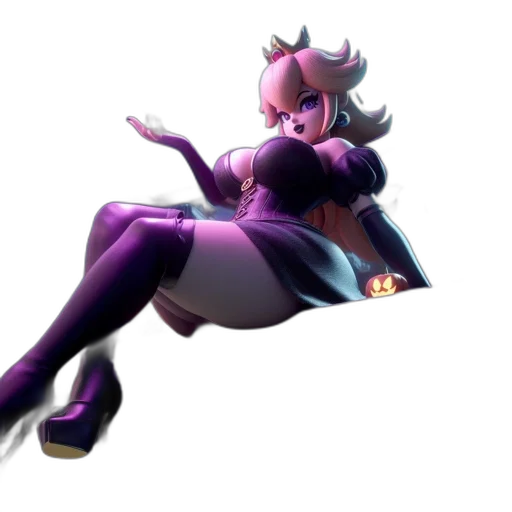dress, weapon, crown, staff transparent PNG cut-out
