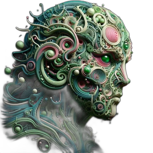 mask, face, creature, robot transparent PNG cut-out