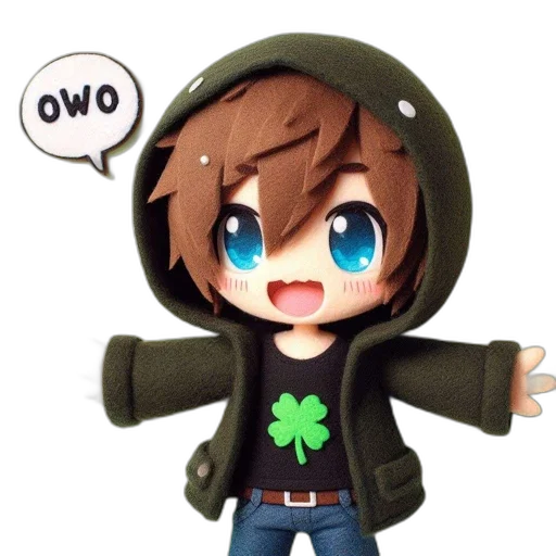 jacket, hat, weapon, creature transparent PNG cut-out