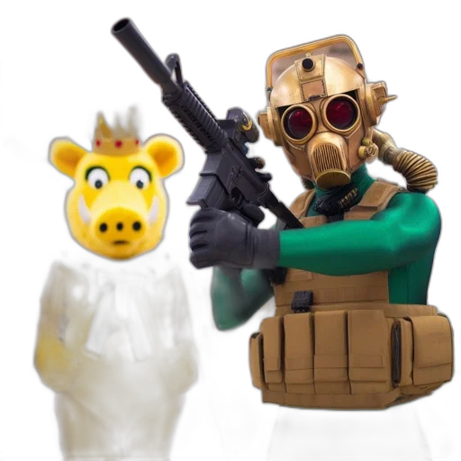 mask, robot, animal, weapon transparent PNG cut-out