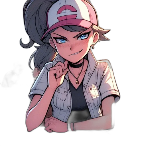 staff, hat, face, weapon transparent PNG cut-out