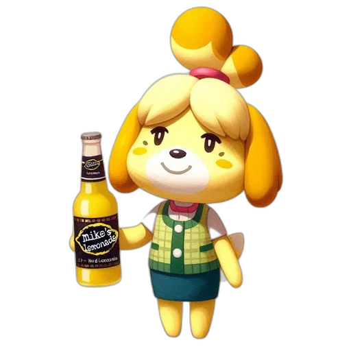 bottle, animal, staff, dress transparent PNG cut-out