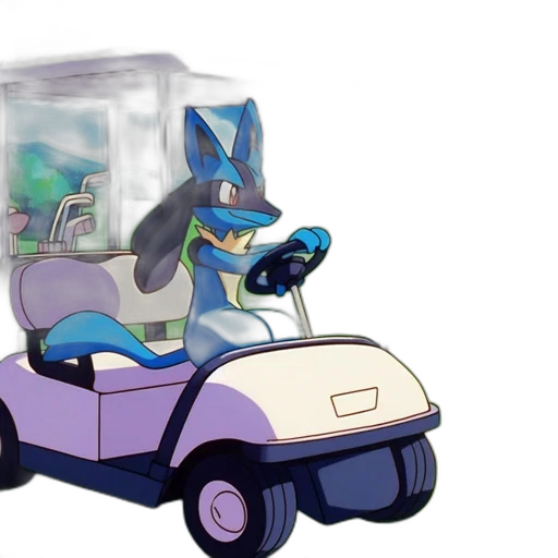 car, robot, concept art, vaporwave transparent PNG cut-out