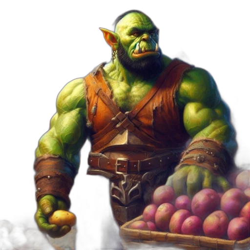 food, staff, concept art, fantasy art transparent PNG cut-out
