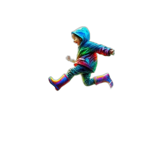 robot, creature, jacket, weapon transparent PNG cut-out
