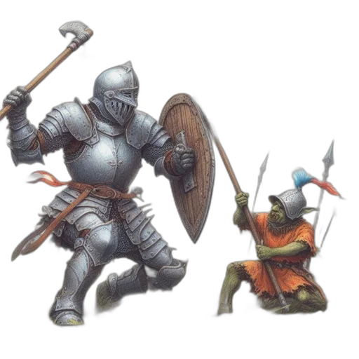 sword, weapon, staff, dragon transparent PNG cut-out