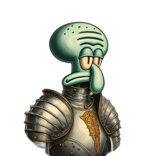 staff, robot, sword, crown transparent PNG cut-out