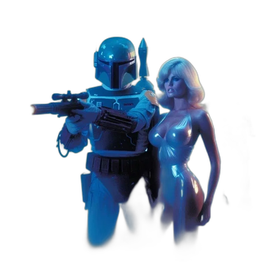 robot, weapon, concept art, comic book art transparent PNG cut-out