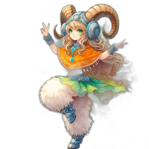 staff, dragon, dress, creature transparent PNG cut-out