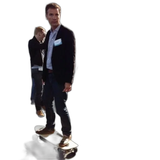 shoes, jacket, robot, staff transparent PNG cut-out