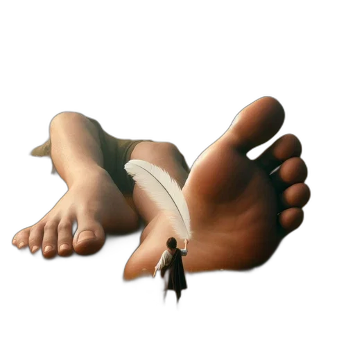 shoes, weapon, photorealistic, 3d render transparent PNG cut-out
