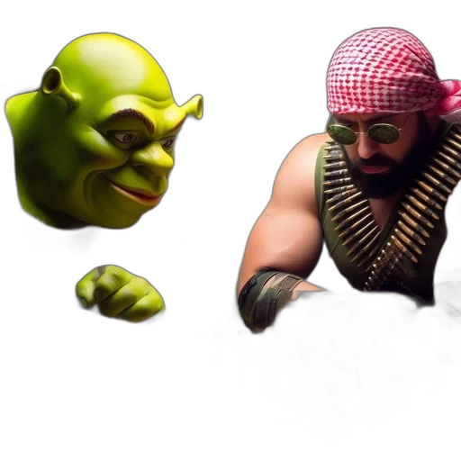 mask, face, weapon, creature transparent PNG cut-out