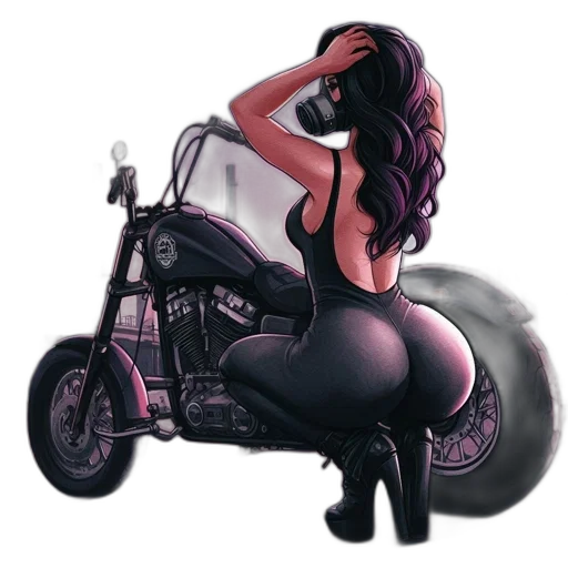 car, cartoon, comic book art, concept art transparent PNG cut-out
