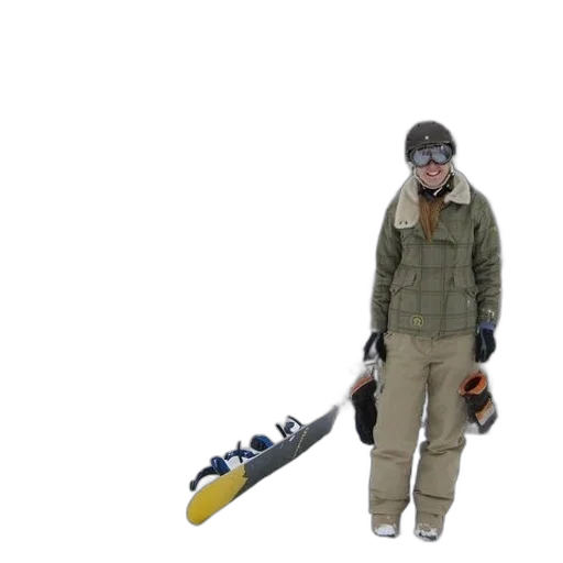 staff, weapon, jacket, 3d render transparent PNG cut-out
