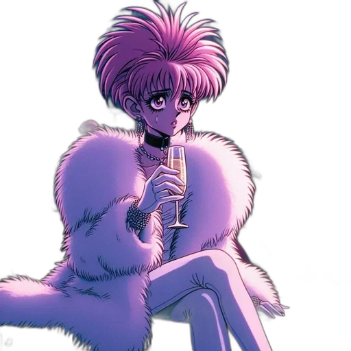 hair, staff, animal, creature transparent PNG cut-out