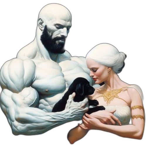 animal, creature, comic book art, concept art transparent PNG cut-out