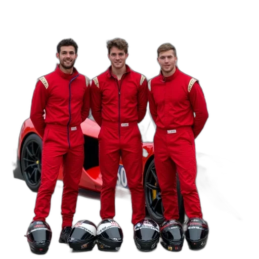 car, jacket, staff, red transparent PNG cut-out