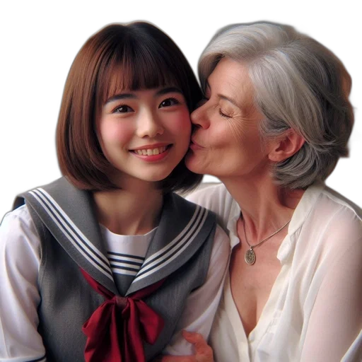 face, photorealistic, oil painting, anime transparent PNG cut-out
