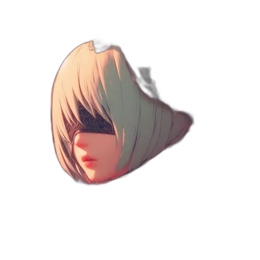mask, face, hat, hair transparent PNG cut-out