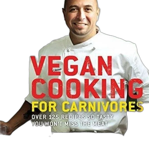 cover, vegan, cooking, carnivores transparent PNG cut-out