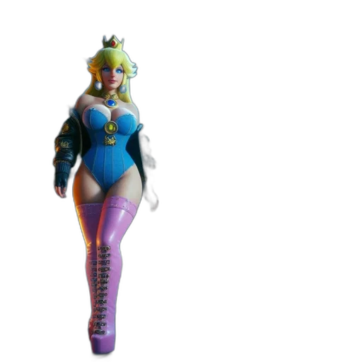 dress, 3d render, concept art, vaporwave transparent PNG cut-out