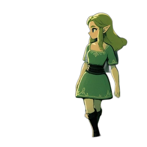 dress, staff, mask, crown transparent PNG cut-out
