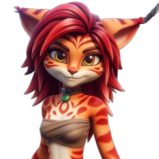 staff, animal, fantasy art, concept art transparent PNG cut-out