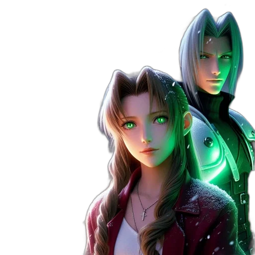 concept art, fantasy art, 3d render, anime transparent PNG cut-out