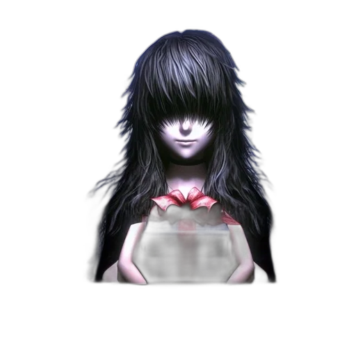 mask, face, hair, staff transparent PNG cut-out