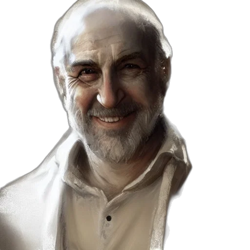 face, staff, jacket, robot transparent PNG cut-out