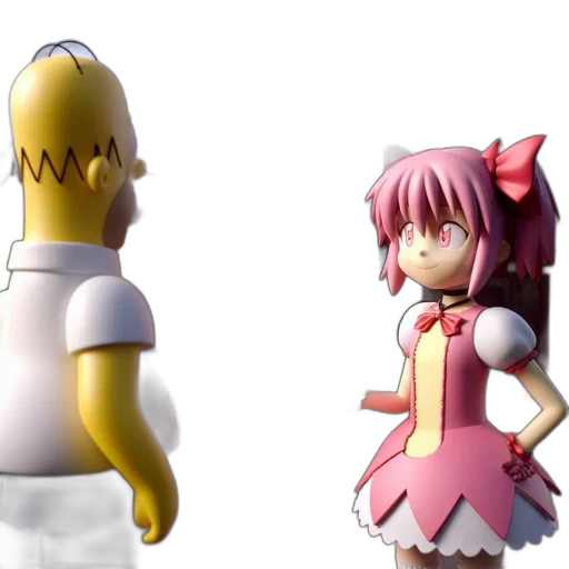 dress, 3d render, concept art, anime transparent PNG cut-out