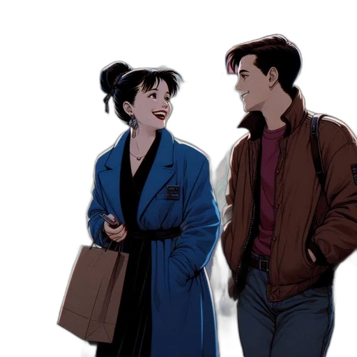 jacket, concept art, comic book art, cartoon transparent PNG cut-out