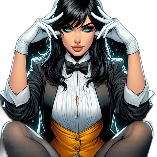 comic book art, concept art, cartoon, fantasy art transparent PNG cut-out
