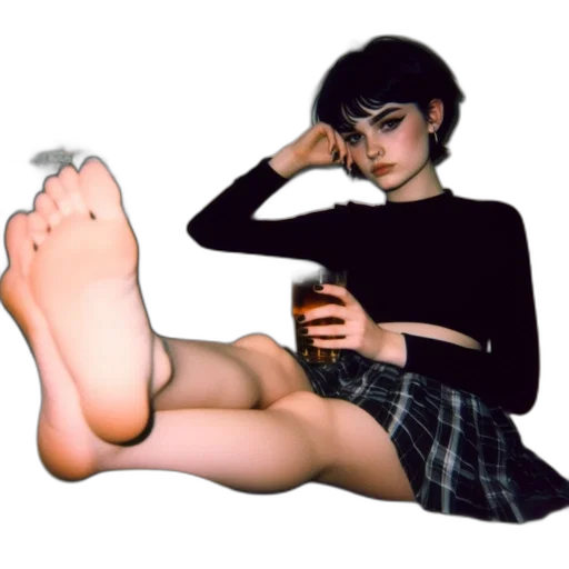 shoes, dress, creature, bottle transparent PNG cut-out