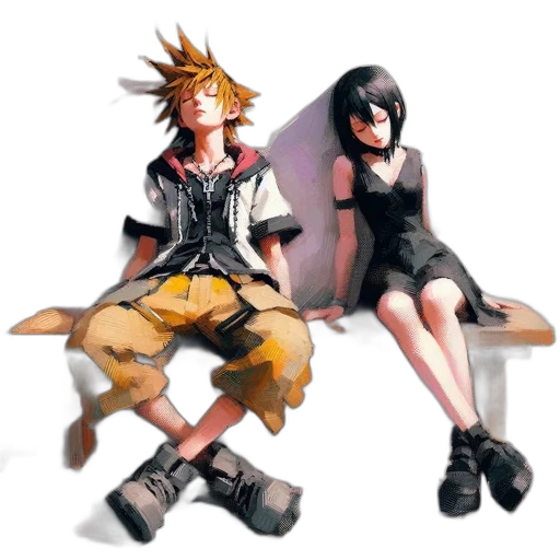 concept art, 3d render, pixel art, fantasy art transparent PNG cut-out