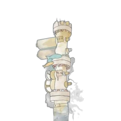 bottle, crown, weapon, staff transparent PNG cut-out