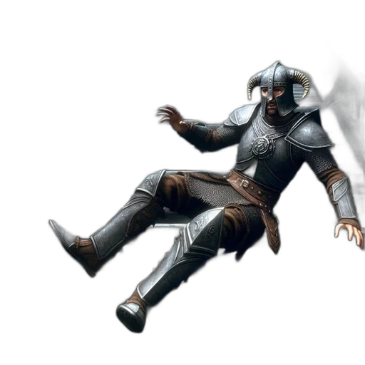 jacket, sword, mask, dragon transparent PNG cut-out